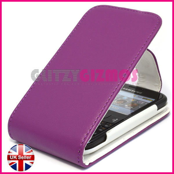 FLIP POUCH CASE COVER FOR SAMSUNG CHAT CH@T 335 S3350  